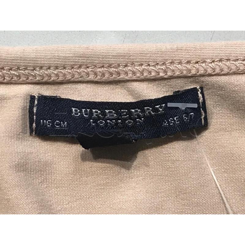 MAGLIA BAMBINA BURBERRY ROSA CON BORDINO QUADRETTI | Mercatino dell'Usato Moncalieri bengasi 5