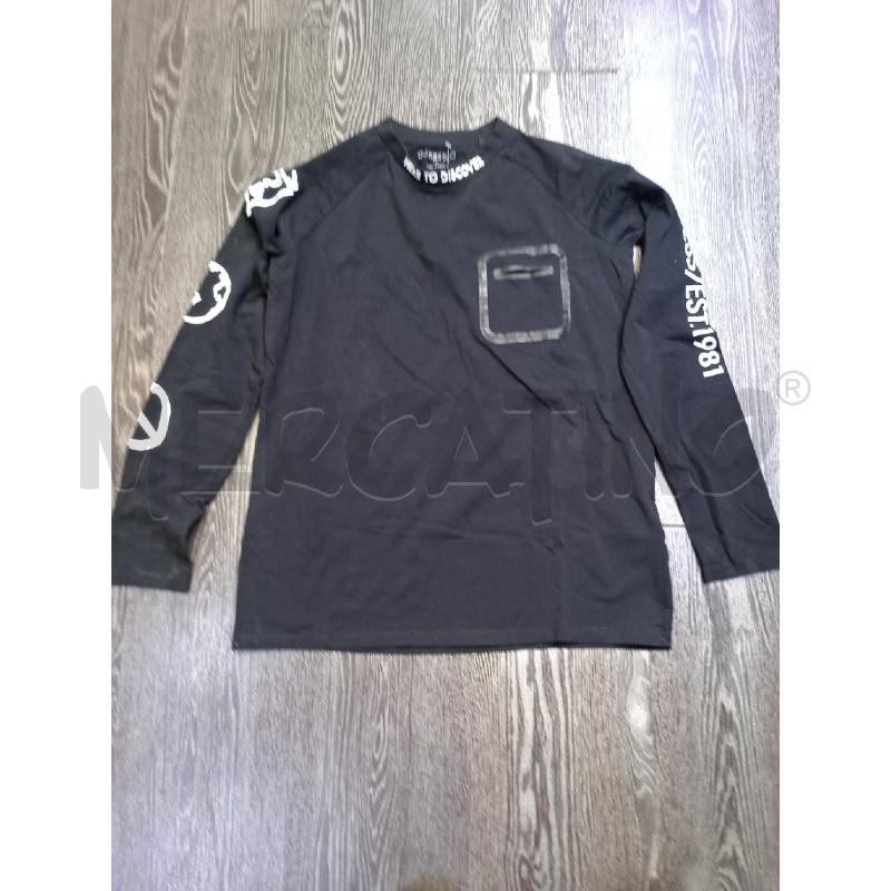 MAGLIA BAMBINO GUESS MANICA LUNGA NERA | Mercatino dell'Usato Moncalieri bengasi 1