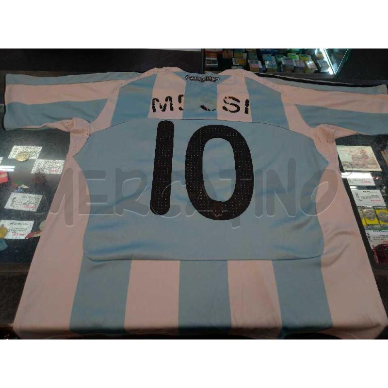 MAGLIA CALCIO ADIDAS ARGENTINA 10 MESSI TG XL NOME CANCELLATO IN PARTE | Mercatino dell'Usato Moncalieri bengasi 5