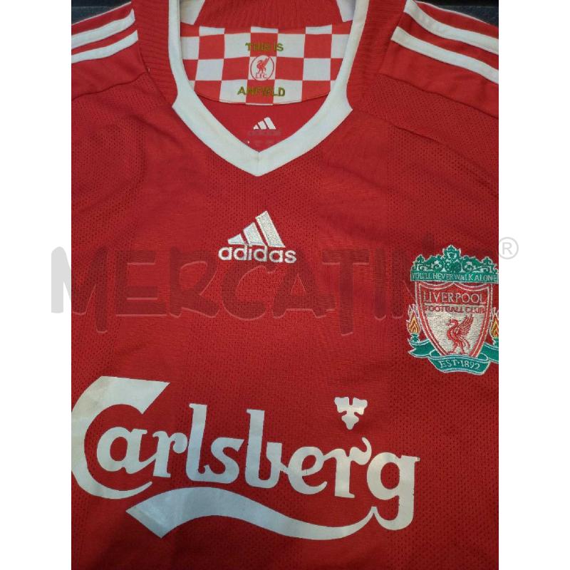 MAGLIA CALCIO LIVERPOOLADIDAS SENZA NOME TG XL STGIONE 2004/05 TAGLIA POCO LEGGIBILE ABRASA | Mercatino dell'Usato Moncalieri bengasi 2