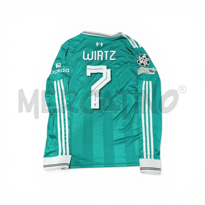 MAGLIA CALCIO LIVERPOOL WIRTZ TAGLIA S MANICE LUNGHE  | Mercatino dell'Usato Moncalieri bengasi 2