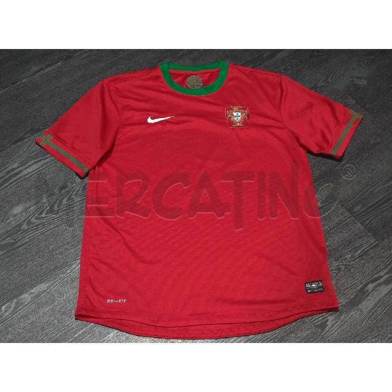 MAGLIA CALCIO NIKE PORTOGALLO SENZA NUMERO TG L | Mercatino dell'Usato Moncalieri bengasi 1