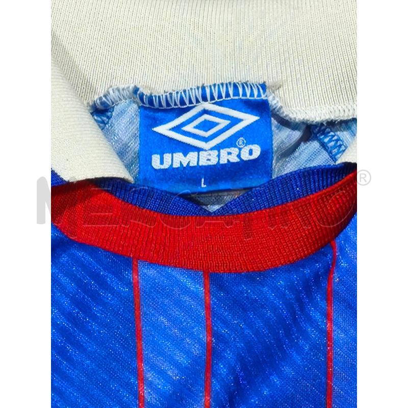 MAGLIA CALCIO OLDHAM ATLETIC FC UMBRO ANNI '90 SENZA NUMERO TG L  | Mercatino dell'Usato Moncalieri bengasi 3