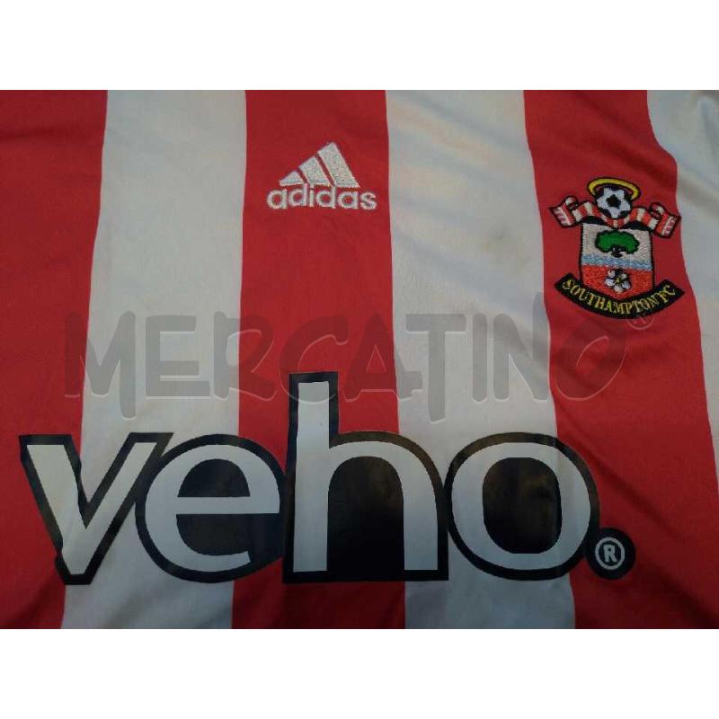 MAGLIA CALCIO SOUTHAMPTON  FC ADIDAS YOSHIDA TG XL STAGIONE 2015/16 NOME SBIADITO | Mercatino dell'Usato Moncalieri bengasi 2