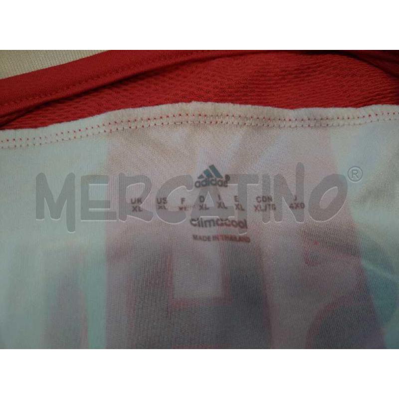 MAGLIA CALCIO SOUTHAMPTON  FC ADIDAS YOSHIDA TG XL STAGIONE 2015/16 NOME SBIADITO | Mercatino dell'Usato Moncalieri bengasi 3