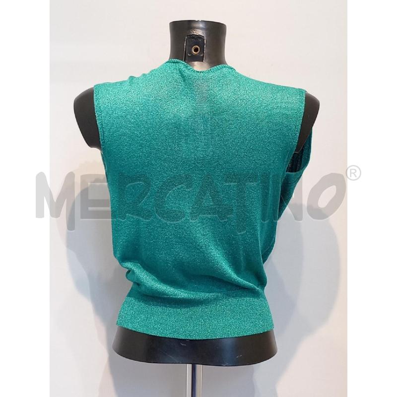 MAGLIA DONNA ALMAGORES VERDE LUREX | Mercatino dell'Usato Moncalieri bengasi 2