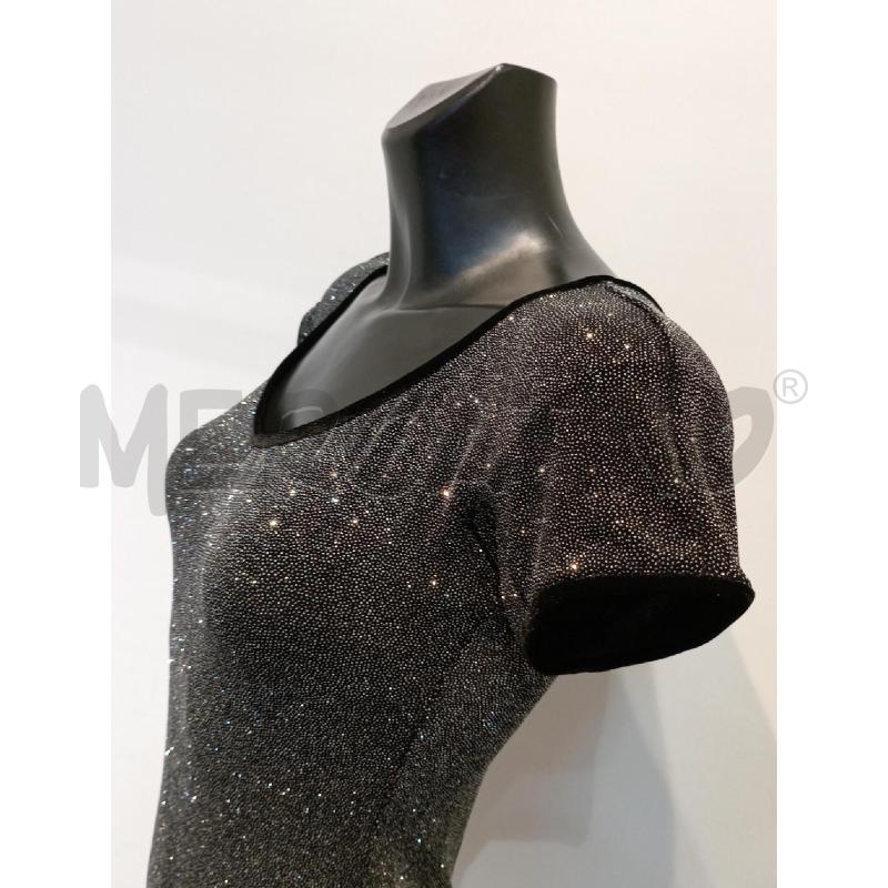 MAGLIA DONNA ARMANI NERA BRILLANTINI CON RIFINITURE VELLUTO | Mercatino dell'Usato Moncalieri bengasi 4