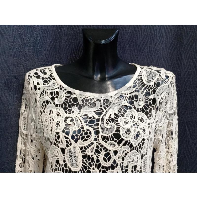 MAGLIA DONNA BOJUA BEIGE TRAFORATA | Mercatino dell'Usato Moncalieri bengasi 4