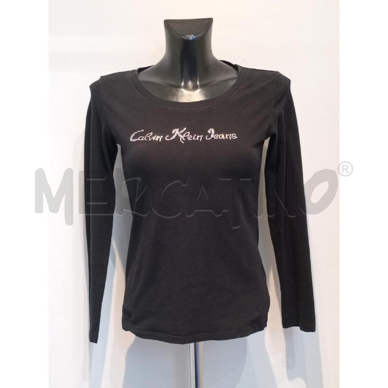 MAGLIA DONNA CALVIN KLEIN NERA | Mercatino dell'Usato Moncalieri bengasi 1