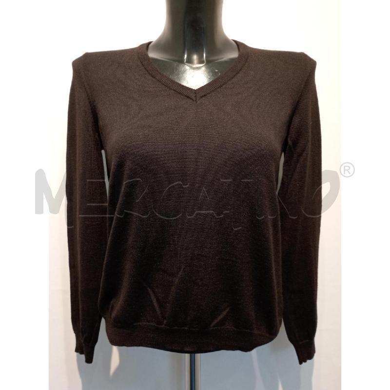 MAGLIA DONNA DOLCE & GABBANA MARRONE SCOLLO V | Mercatino dell'Usato Moncalieri bengasi 1