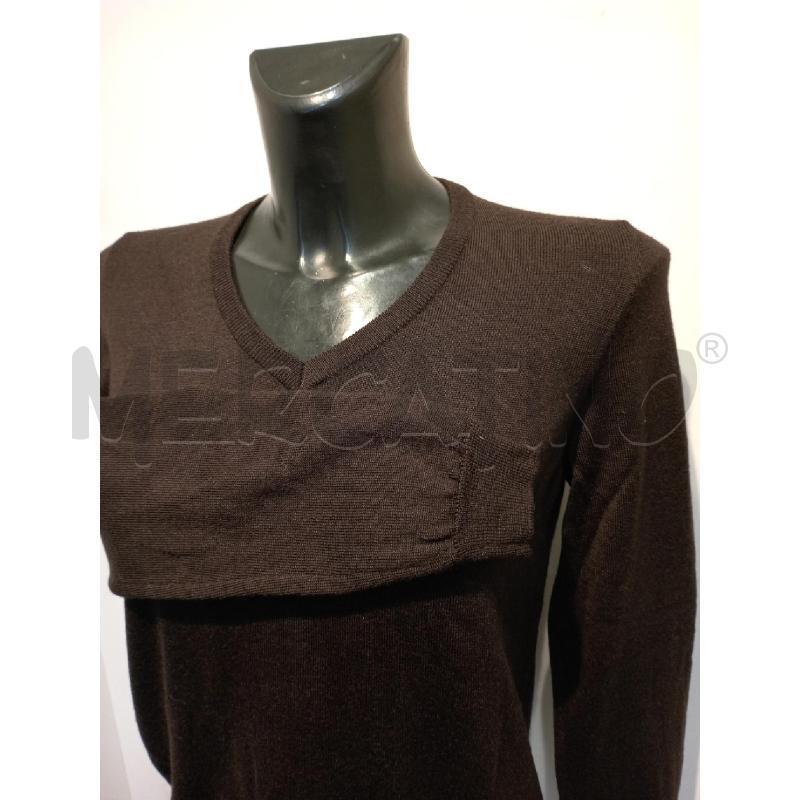 MAGLIA DONNA DOLCE & GABBANA MARRONE SCOLLO V | Mercatino dell'Usato Moncalieri bengasi 3