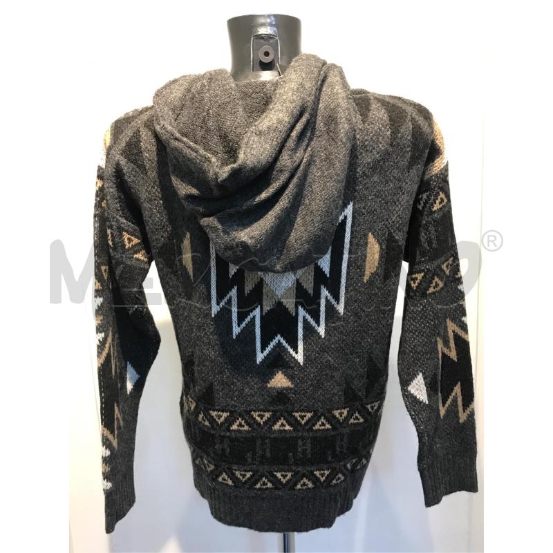 MAGLIA DONNA GAELLE GRIGIO MARRONE FANTASIA | Mercatino dell'Usato Moncalieri bengasi 2