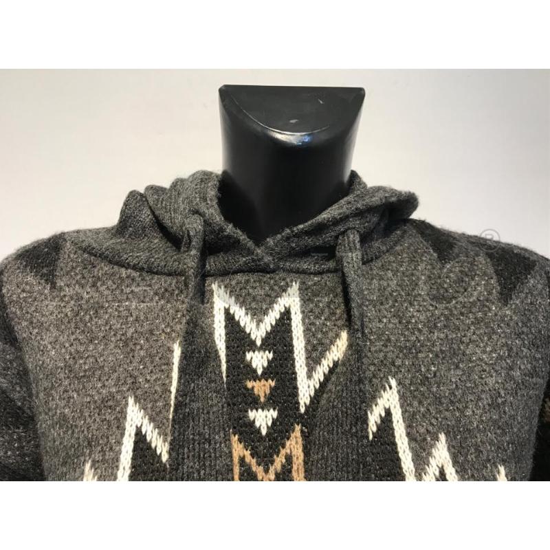 MAGLIA DONNA GAELLE GRIGIO MARRONE FANTASIA | Mercatino dell'Usato Moncalieri bengasi 4