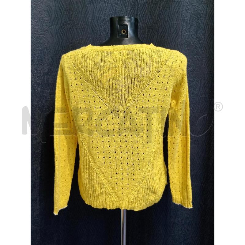 MAGLIA DONNA HARTFORD GIALLA COTONE TRAFORATA | Mercatino dell'Usato Moncalieri bengasi 2