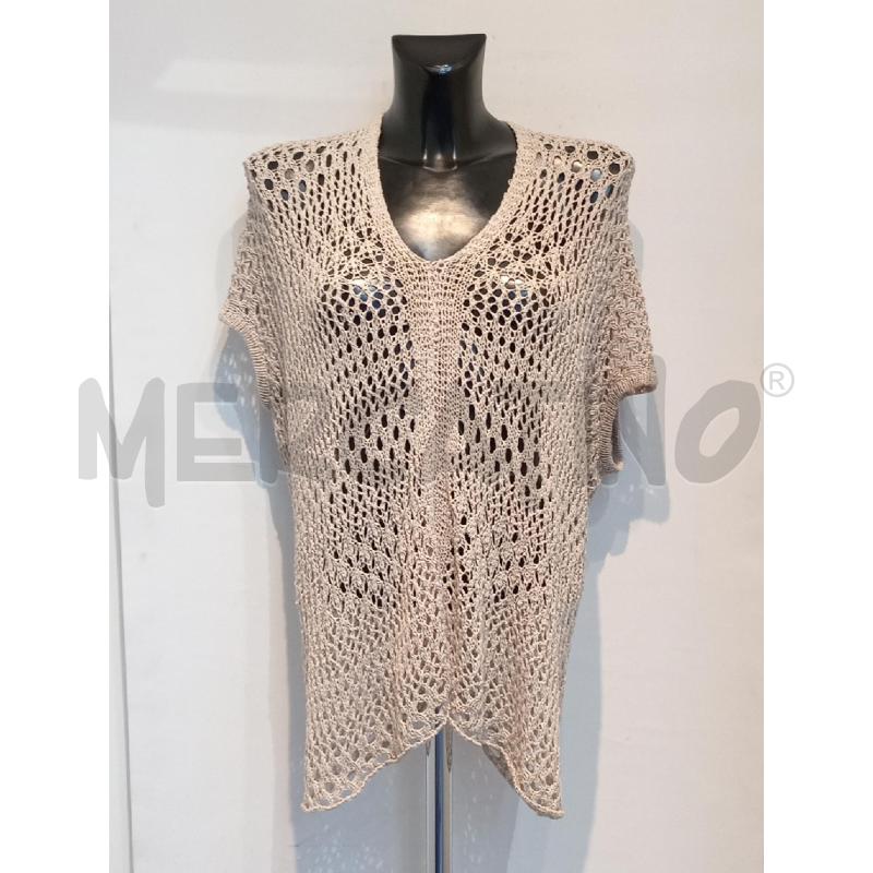 MAGLIA DONNA INTIMISSIMI BEIGE TRAFORATA | Mercatino dell'Usato Moncalieri bengasi 1