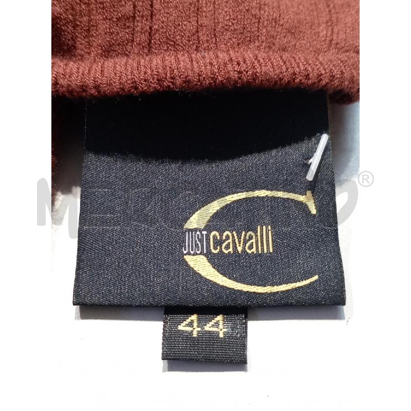 MAGLIA DONNA JUST CAVALLI MARRONE CON BALZE | Mercatino dell'Usato Moncalieri bengasi 4
