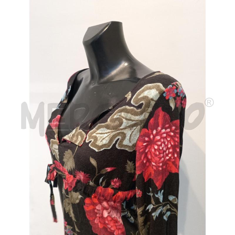 MAGLIA DONNA KENZO NERA FIORI CON LACCETTO DAVANTI | Mercatino dell'Usato Moncalieri bengasi 3