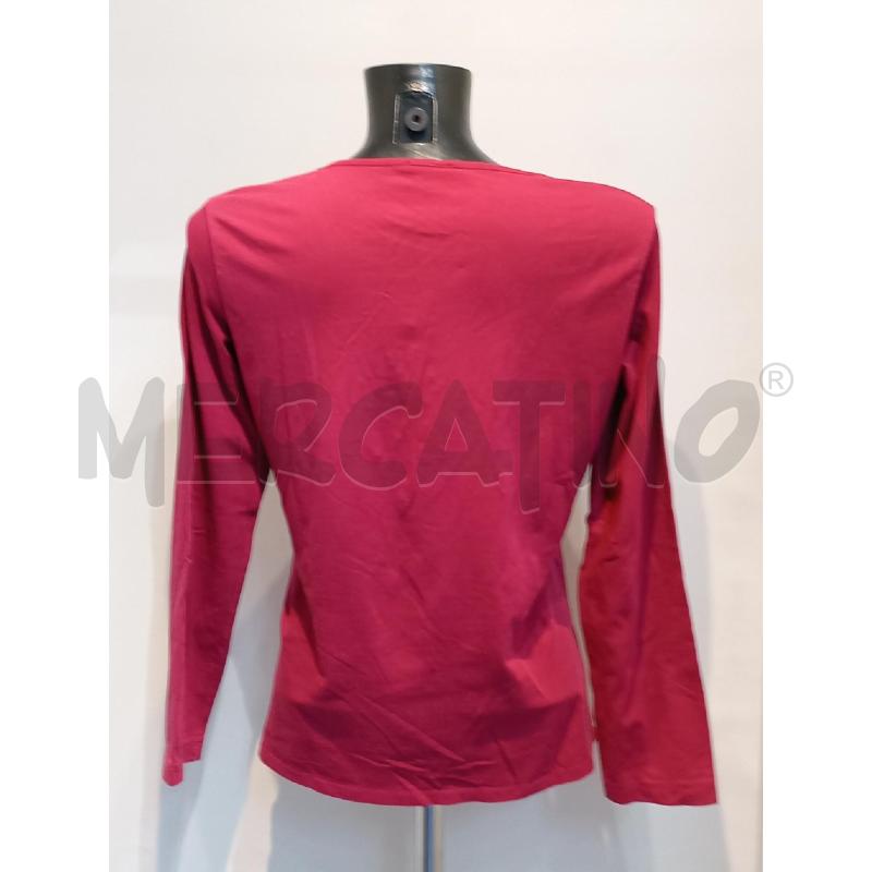 MAGLIA DONNA MARELLA BORDEAUX INSERTI PERLINE | Mercatino dell'Usato Moncalieri bengasi 2