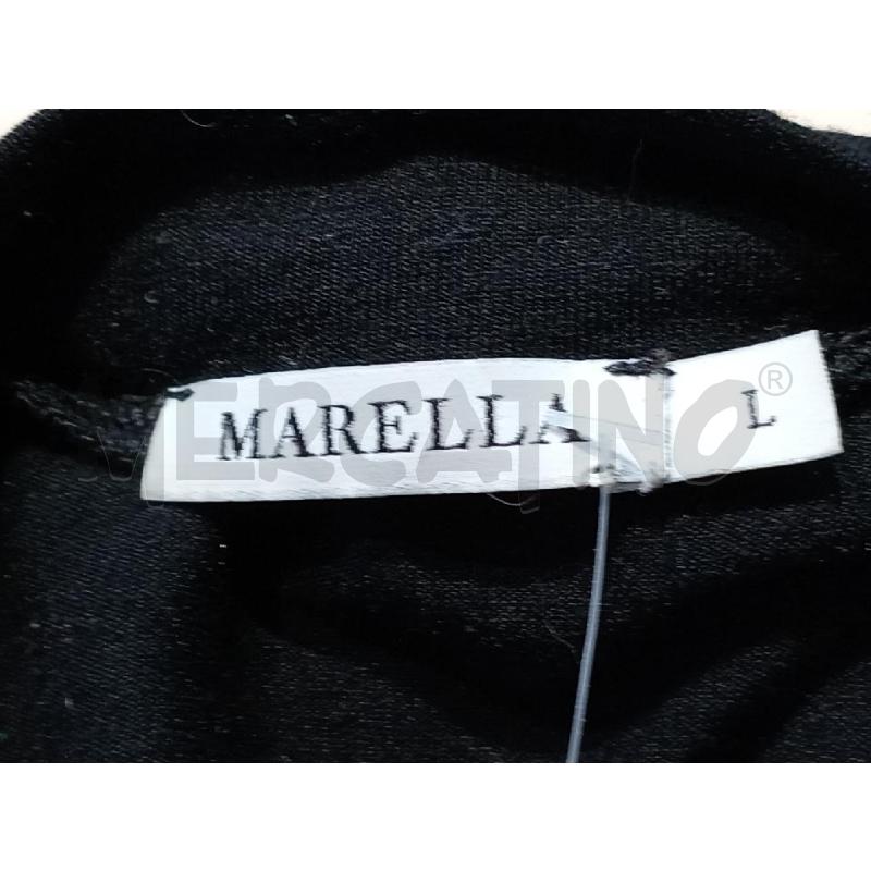 MAGLIA DONNA MARELLA NERA CON INSERTI PERLINE | Mercatino dell'Usato Moncalieri bengasi 5