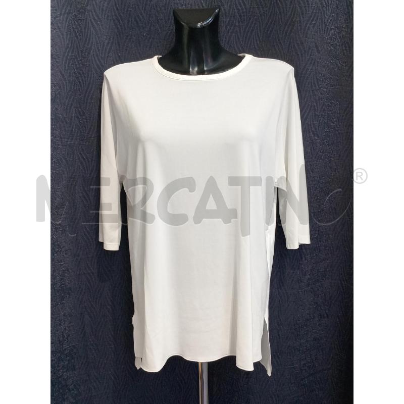 MAGLIA DONNA MAX MARA BIANCA MANICA TREQUARTI  | Mercatino dell'Usato Moncalieri bengasi 1