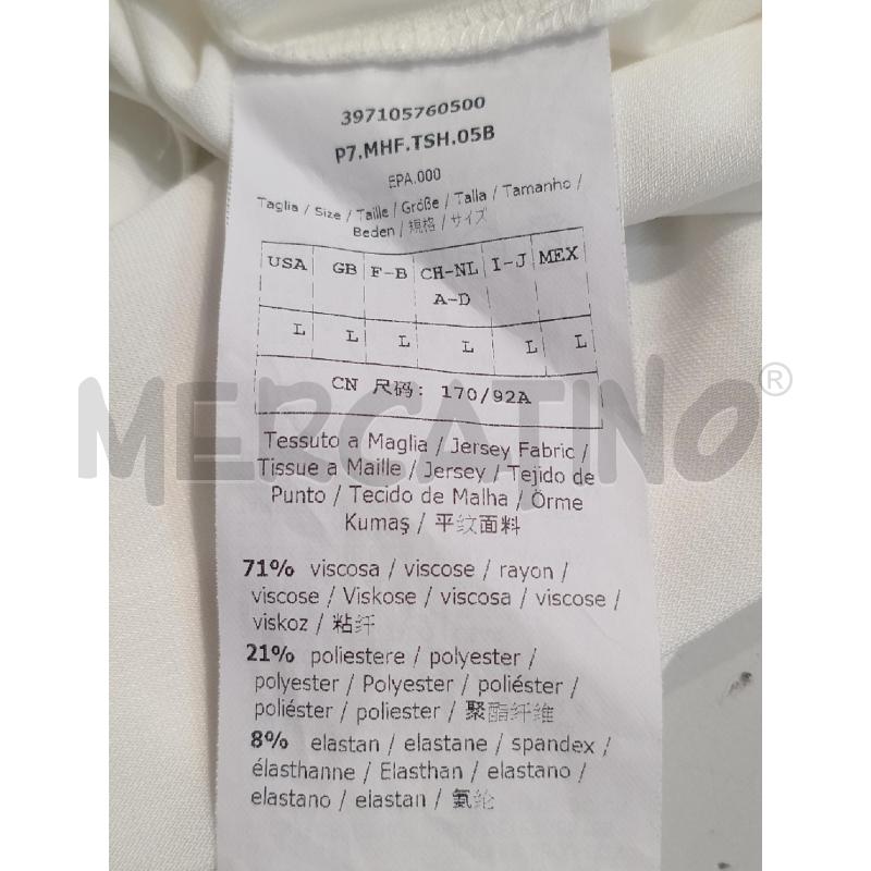 MAGLIA DONNA MAX MARA BIANCA MANICA TREQUARTI  | Mercatino dell'Usato Moncalieri bengasi 5