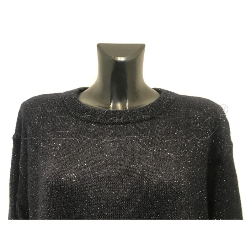 MAGLIA DONNA MAX MARA BLU LUREX | Mercatino dell'Usato Moncalieri bengasi 3
