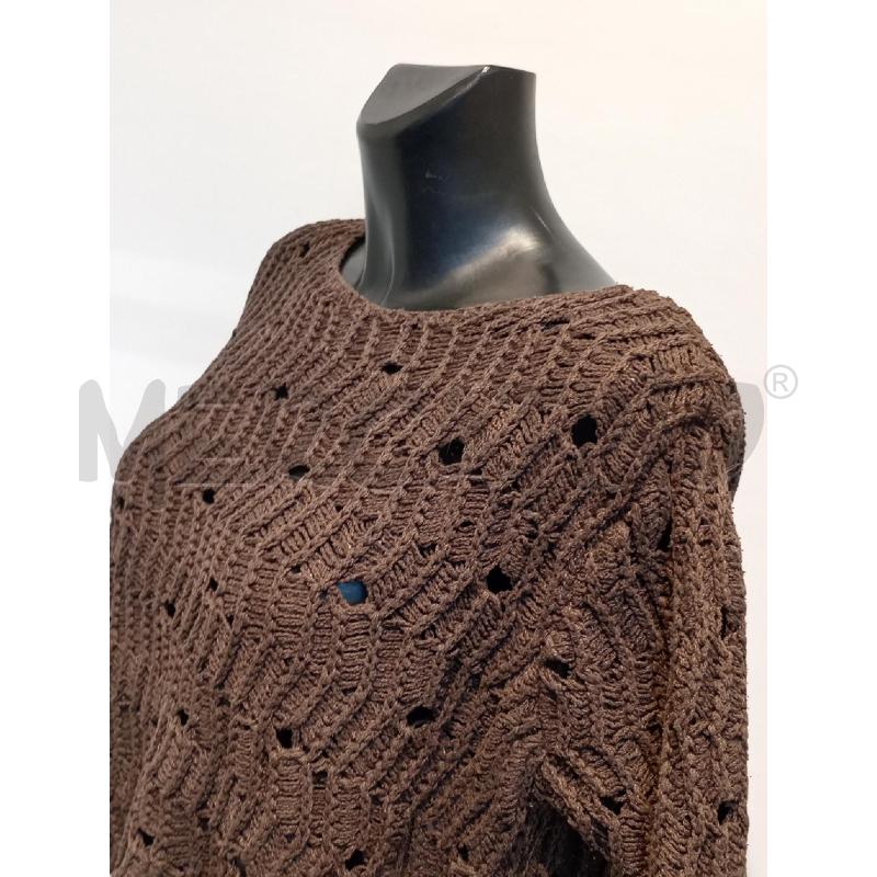 MAGLIA DONNA MAX MARA MARRONE COTONE | Mercatino dell'Usato Moncalieri bengasi 4