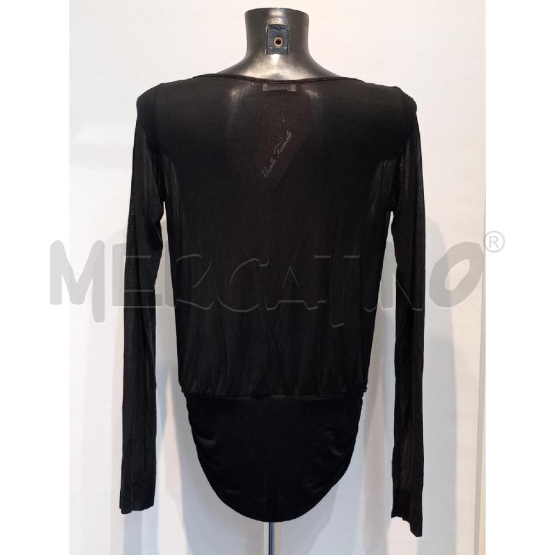MAGLIA DONNA PINKO NERA CON VOILE | Mercatino dell'Usato Moncalieri bengasi 2