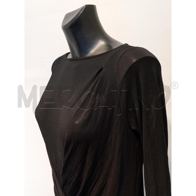 MAGLIA DONNA PINKO NERA CON VOILE | Mercatino dell'Usato Moncalieri bengasi 3