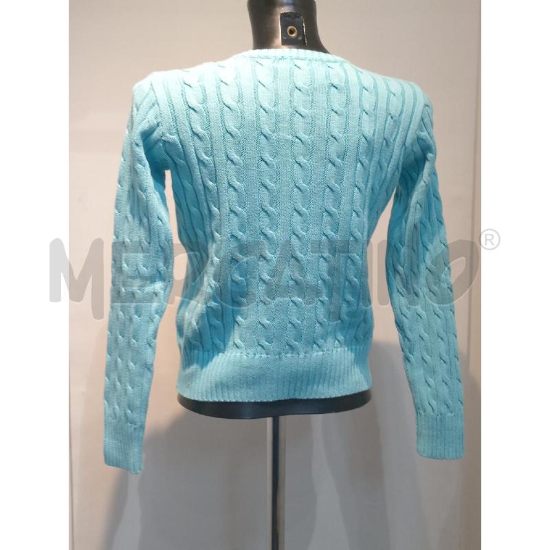 MAGLIA DONNA RALPH LAUREN AZZURRA | Mercatino dell'Usato Moncalieri bengasi 4