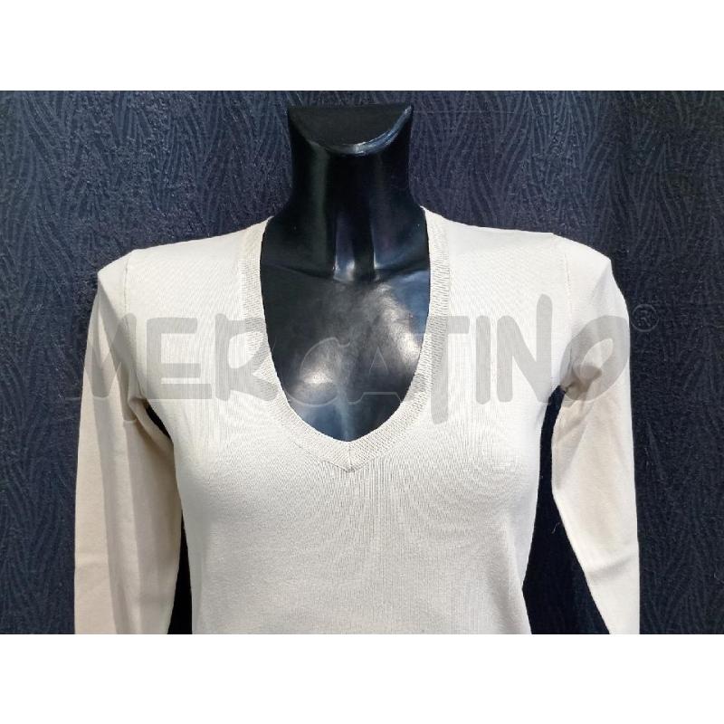 MAGLIA DONNA RALPH LAUREN BEIGE | Mercatino dell'Usato Moncalieri bengasi 4