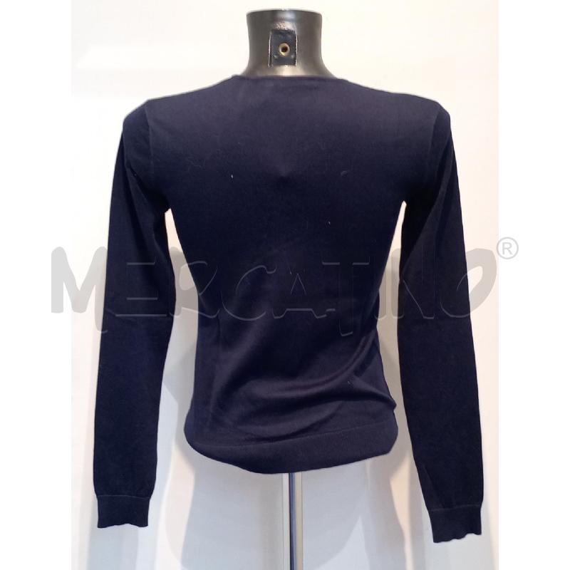 MAGLIA DONNA RALPH LAUREN BLU SCOLLO V | Mercatino dell'Usato Moncalieri bengasi 2