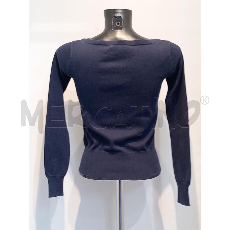 MAGLIA DONNA RALPH LAUREN BLU SCOLLO V | Mercatino dell'Usato Moncalieri bengasi 2