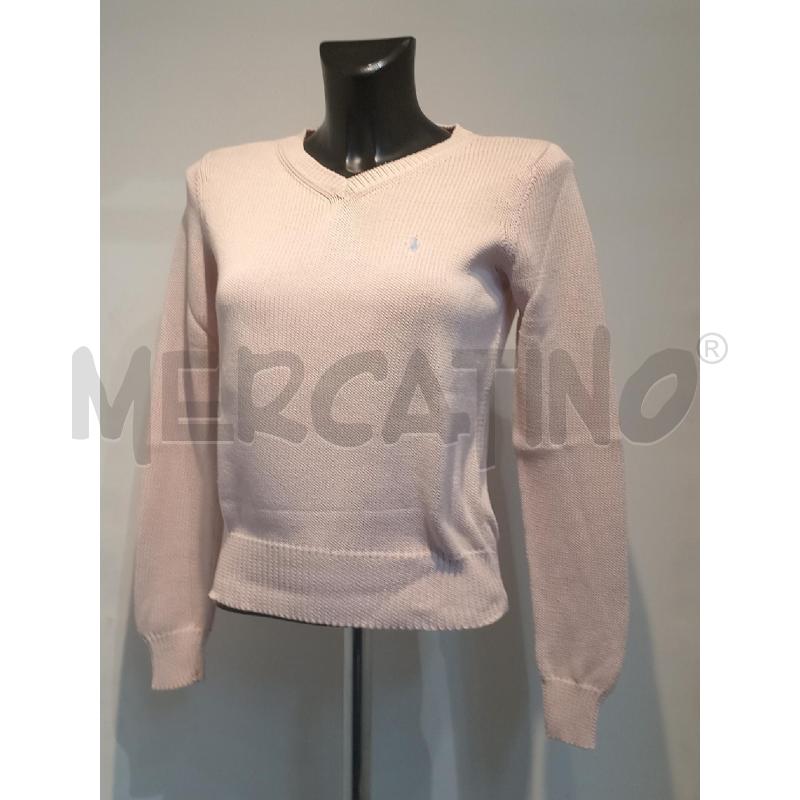 MAGLIA DONNA RALPH LAUREN ROSA SCOLLO V | Mercatino dell'Usato Moncalieri bengasi 2