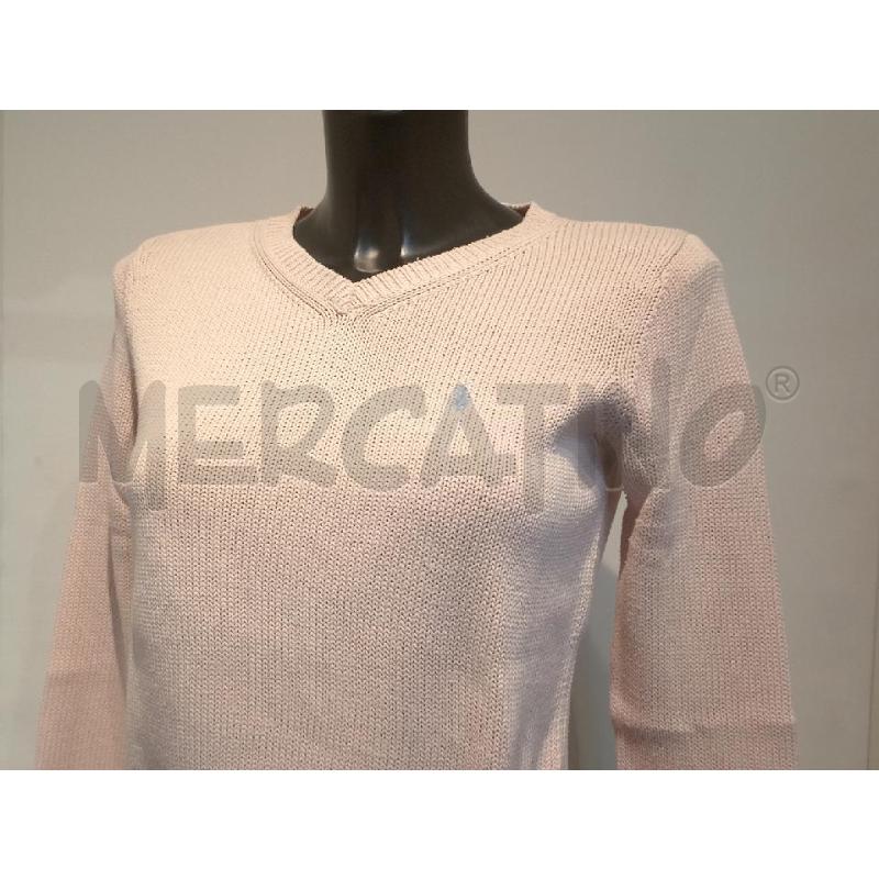 MAGLIA DONNA RALPH LAUREN ROSA SCOLLO V | Mercatino dell'Usato Moncalieri bengasi 3