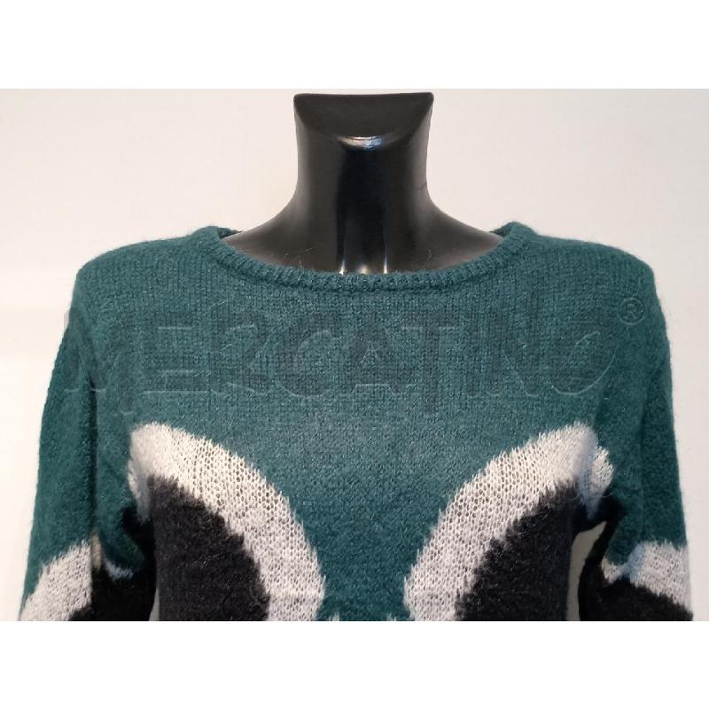 MAGLIA DONNA RAQUEL ROSE VERDE NERA | Mercatino dell'Usato Moncalieri bengasi 4