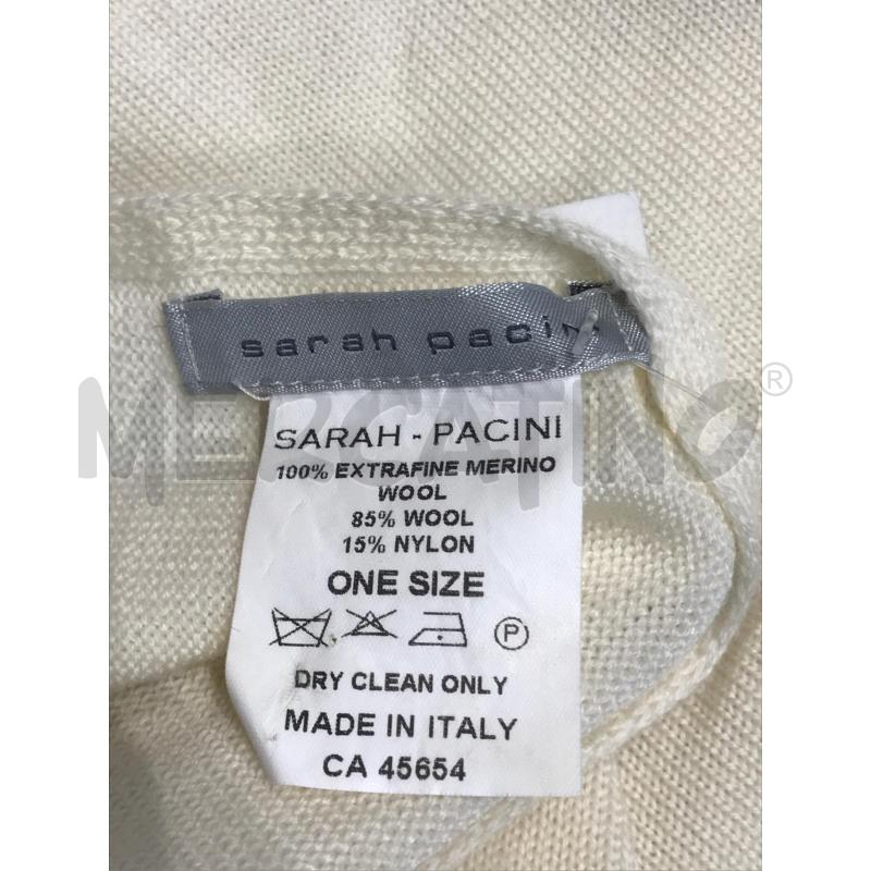 MAGLIA DONNA SARAH PACINI BIANCA CON CINTURA | Mercatino dell'Usato Moncalieri bengasi 5