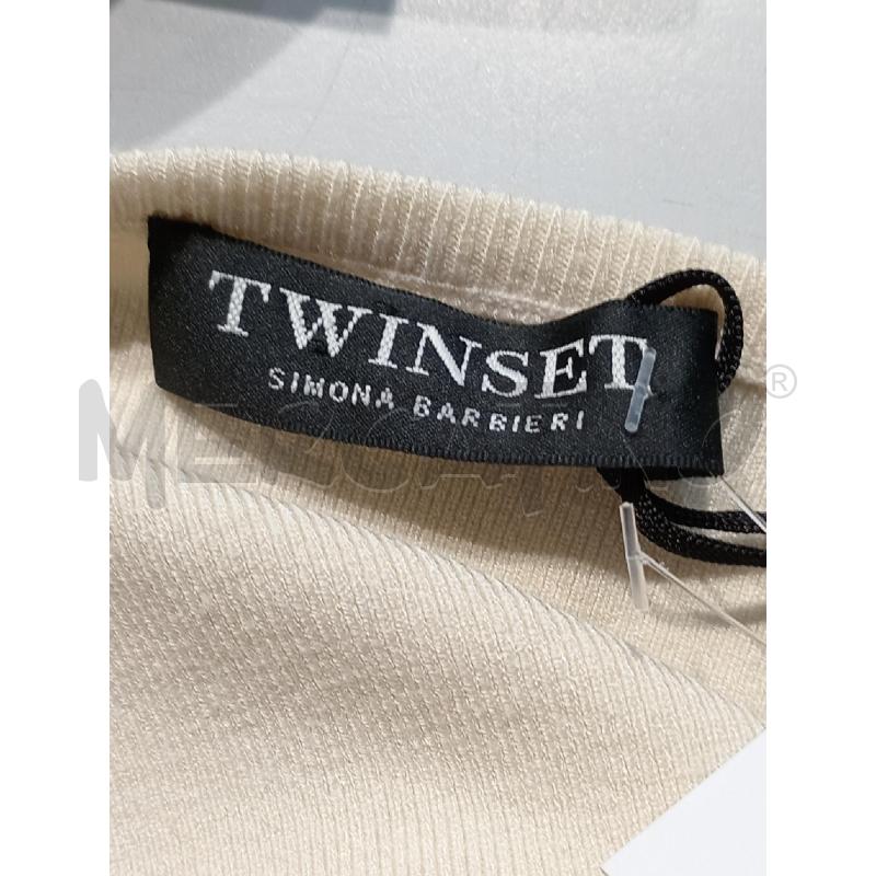 MAGLIA DONNA TWIN SET PANNA | Mercatino dell'Usato Moncalieri bengasi 5