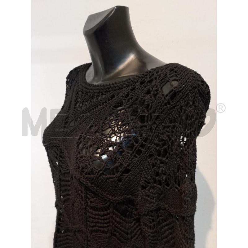 MAGLIA DONNA ZARA NERA TRAFORATA  | Mercatino dell'Usato Moncalieri bengasi 3
