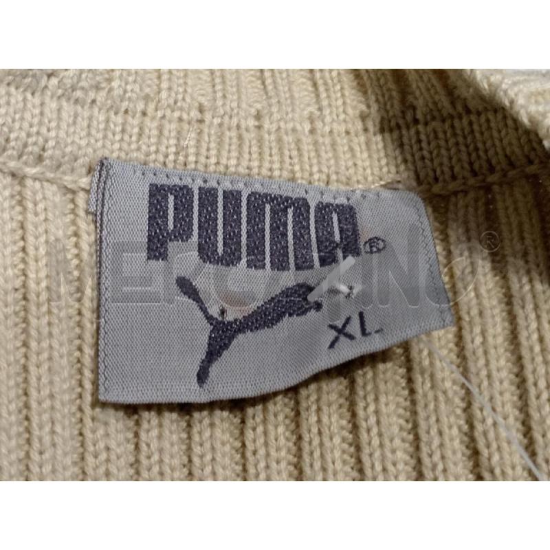 MAGLIA PUMA BEIGE CON LOGO NERO DAVANTI | Mercatino dell'Usato Moncalieri bengasi 5
