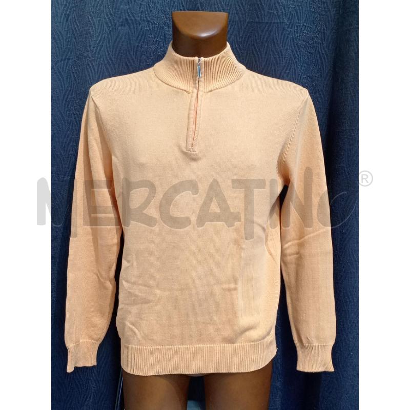 MAGLIA UOMO BOGGI ARANCIONE CERNIERA MEZZA | Mercatino dell'Usato Moncalieri bengasi 1