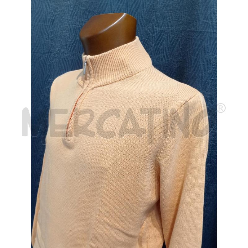 MAGLIA UOMO BOGGI ARANCIONE CERNIERA MEZZA | Mercatino dell'Usato Moncalieri bengasi 3