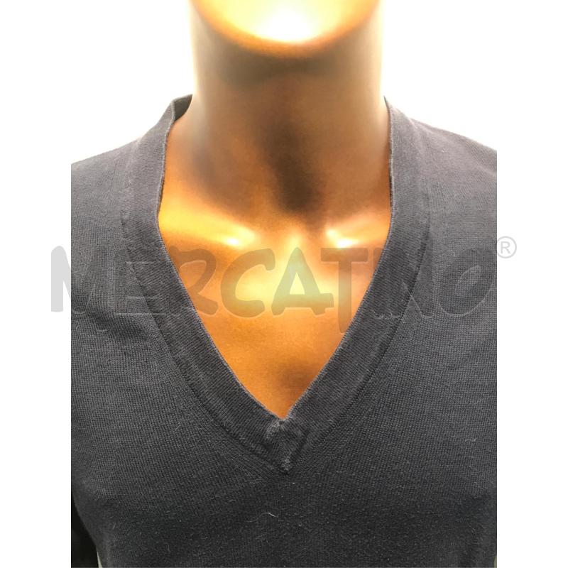 MAGLIA UOMO BURBERRY BLU SCOLLO  V | Mercatino dell'Usato Moncalieri bengasi 3