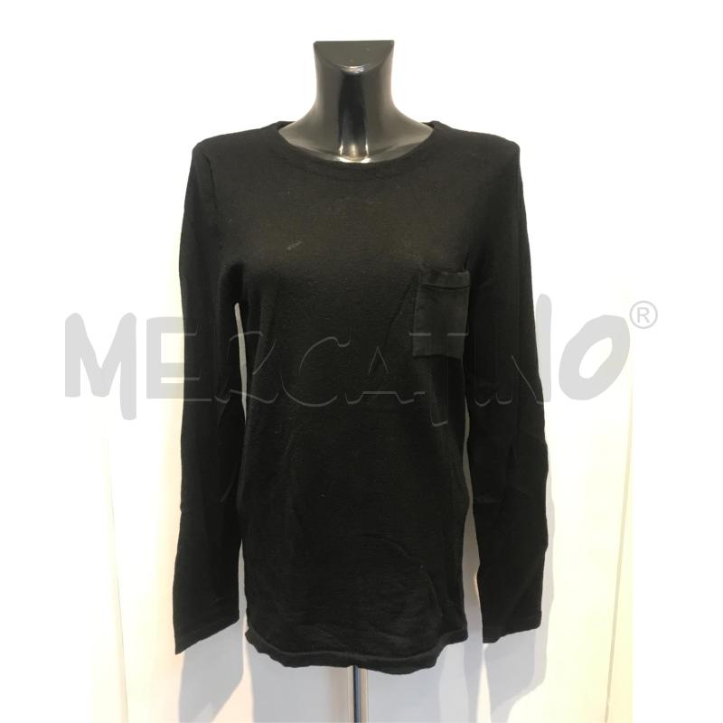 MAGLIA UOMO DAVID NAMA NERO CON TASCHINO VELLUTO | Mercatino dell'Usato Moncalieri bengasi 1