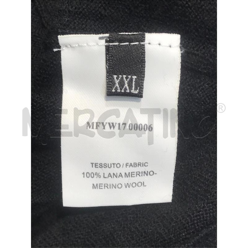 MAGLIA UOMO DAVID NAMA NERO CON TASCHINO VELLUTO | Mercatino dell'Usato Moncalieri bengasi 4