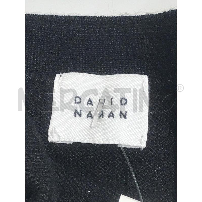 MAGLIA UOMO DAVID NAMA NERO CON TASCHINO VELLUTO | Mercatino dell'Usato Moncalieri bengasi 5