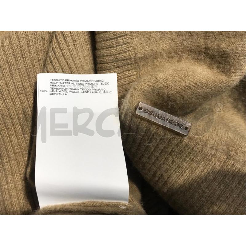MAGLIA UOMO DSQUARED2 BEIGE COLLO ALTO | Mercatino dell'Usato Moncalieri bengasi 4
