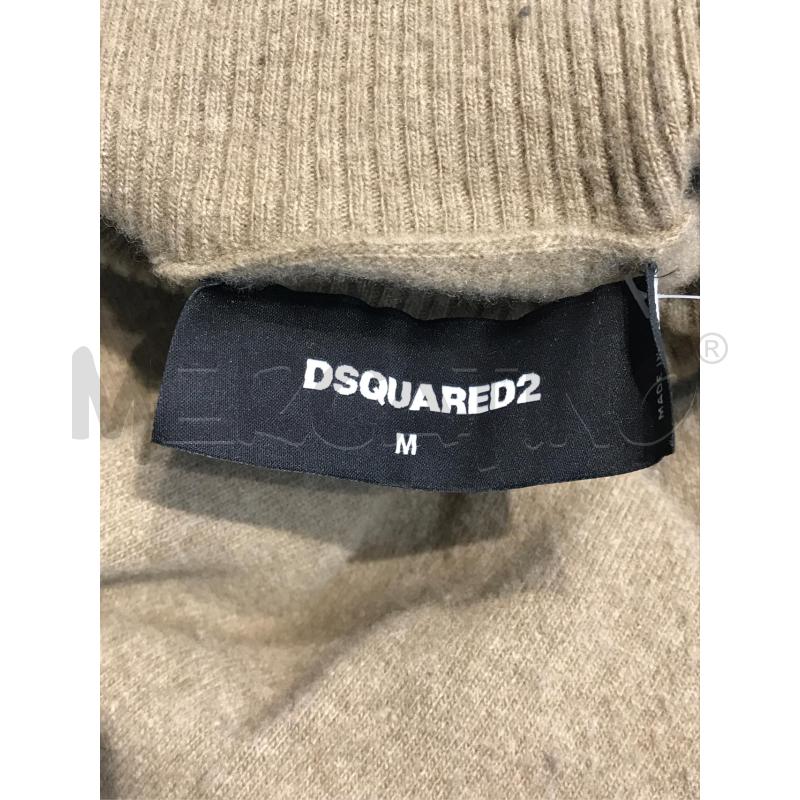 MAGLIA UOMO DSQUARED2 BEIGE COLLO ALTO | Mercatino dell'Usato Moncalieri bengasi 5