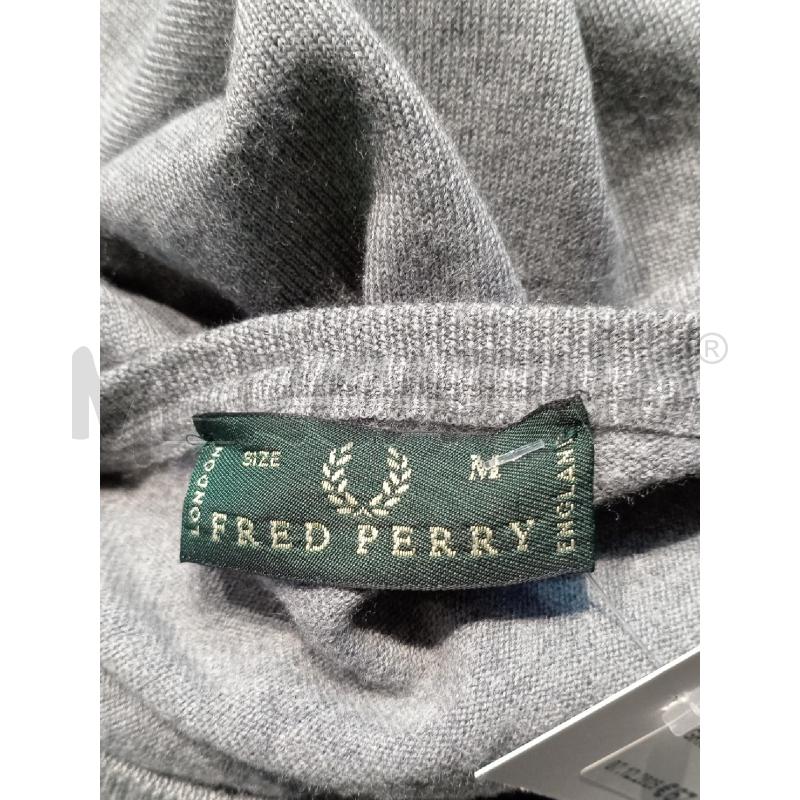 MAGLIA UOMO FRED PERRY GRIGIA QUADRI | Mercatino dell'Usato Moncalieri bengasi 5