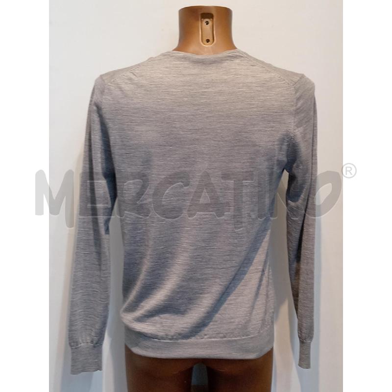MAGLIA UOMO PAOLO PECORA GRIGIO SCOLLO V | Mercatino dell'Usato Moncalieri bengasi 2